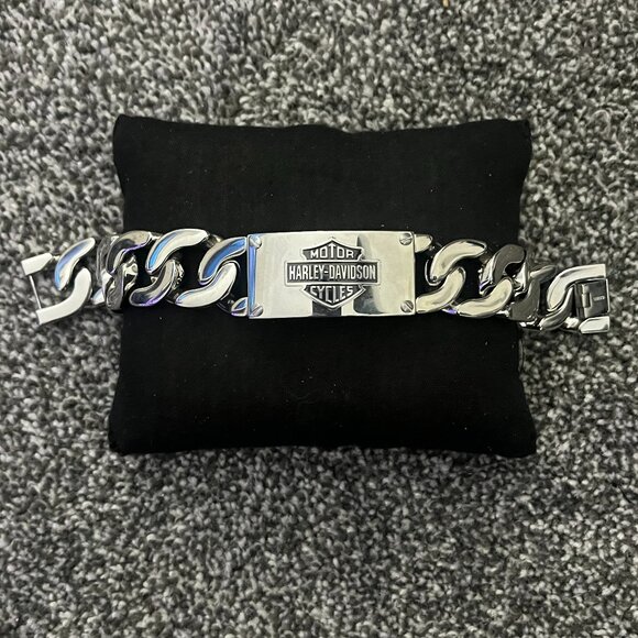 HARLEY DAVIDSON STAINLESS STEEL MENS BRACELET